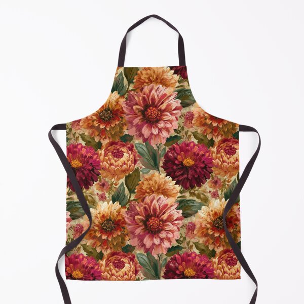 Item preview, Ornamental Dahlias Floral  - Botanical Garden Pattern  - Gifts For Sister designed and sold by RoyalStarsPatts.