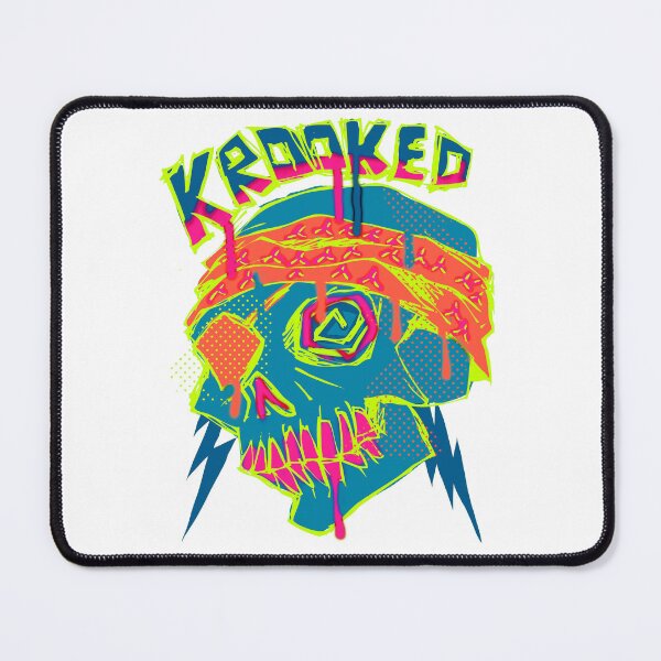 Item preview, Rare skateboarding skull krooked teeth designed and sold by Paintbase.