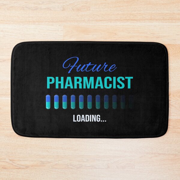 Item preview, Blue and Turquoise Future Pharmacist Loading designed and sold by GraffiTimi.