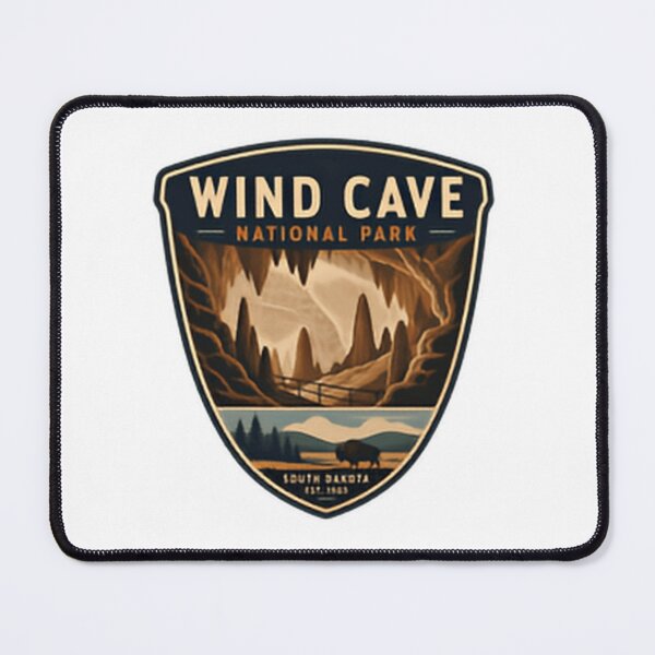 Item preview, Wind Cave National Park South Dakota Travel Adventure designed and sold by Simsimah26Parks.
