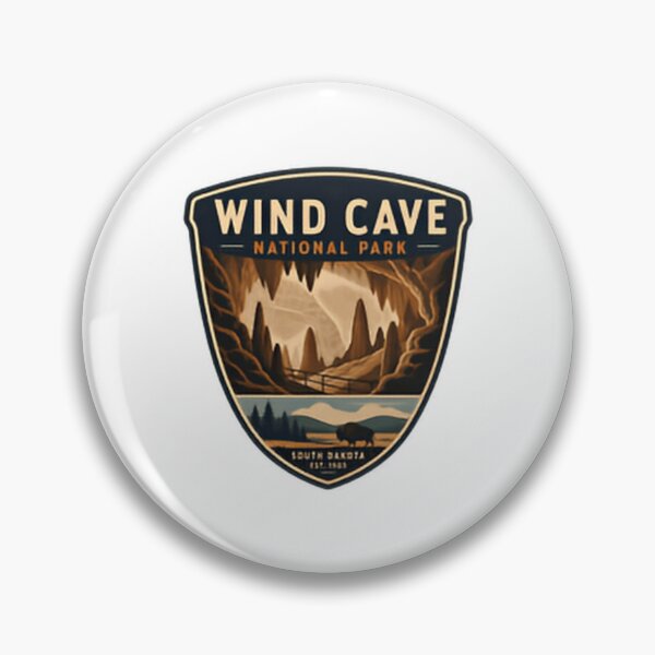 Item preview, Wind Cave National Park South Dakota Travel Adventure designed and sold by Simsimah26Parks.