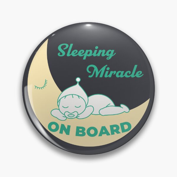 Item preview, Sleeping Miracle On Board designed and sold by 213 Studio.