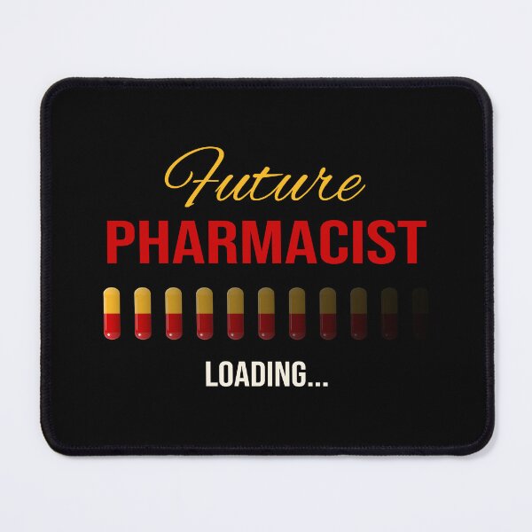 Item preview, Future Pharmacist Loading in Red and Yellow Colors designed and sold by GraffiTimi.