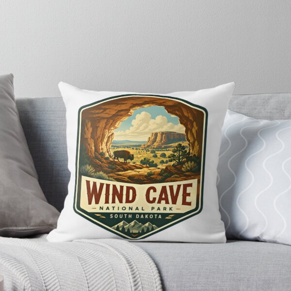 Item preview, Wind Cave National Park South Dakota Travel Visitor Explorer designed and sold by Simsimah26Parks.
