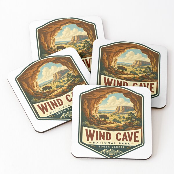 Item preview, Wind Cave National Park South Dakota Travel Visitor Explorer designed and sold by Simsimah26Parks.