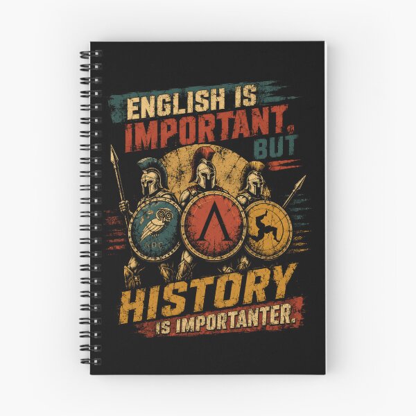 Item preview, English Is Important, But History Is Importanter Historian Ancient History Lover designed and sold by RetroMini2026.