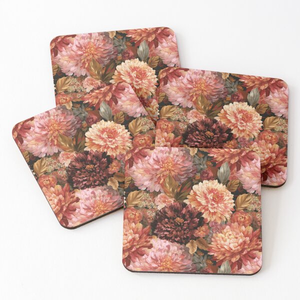 Item preview, Classic Dahlias Flower - Tropical Flower Pattern  - Gifts For Teenage Girls designed and sold by RoyalStarsPatts.