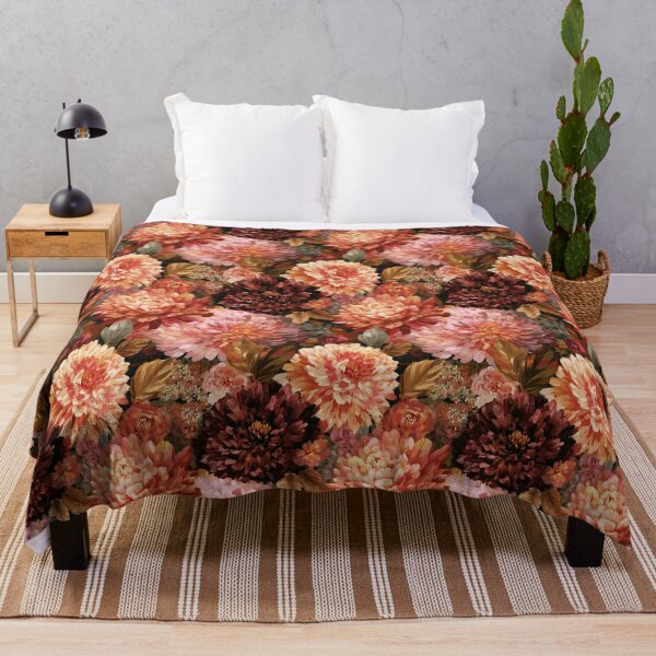 Item preview, Classic Dahlias Flower - Tropical Flower Pattern - Gifts For Teenage Girls designed and sold by RoyalStarsPatts.