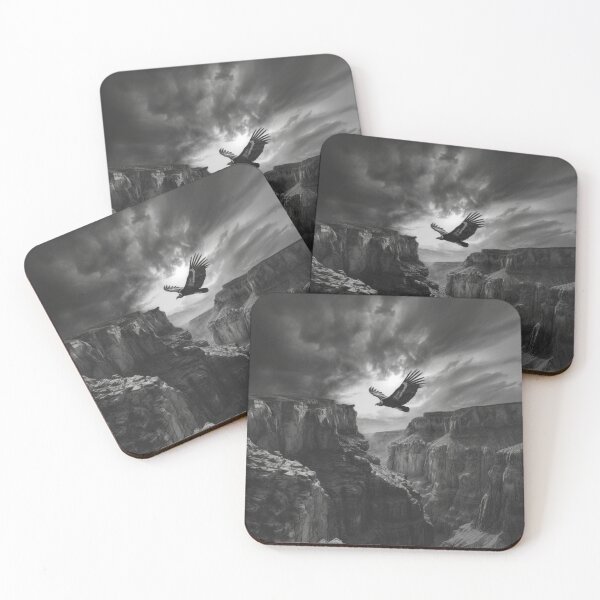 Item preview, A dramatic Condor circling above canyon walls, Birds in Motion designed and sold by CDC40.