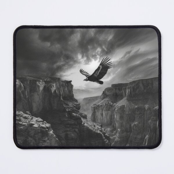 Item preview, A dramatic Condor circling above canyon walls, Birds in Motion designed and sold by CDC40.