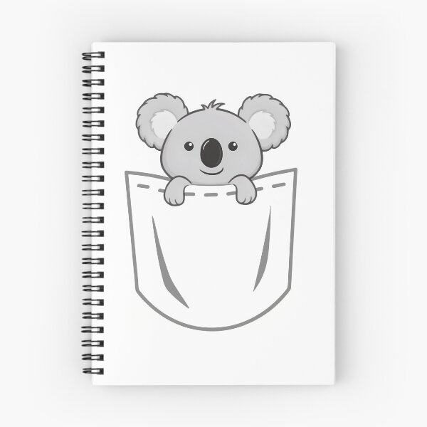 Item preview, Cute Pocket Koala designed and sold by BobaTeeStore.