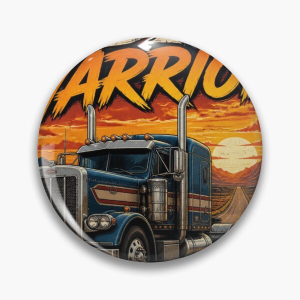 Item preview, Road Warrior Truck Driver T-Shirt – American Big Rig Semi Truck Route 66 Sunset Graphic – Freedom Adventure Open Road  designed and sold by JaZuLive.