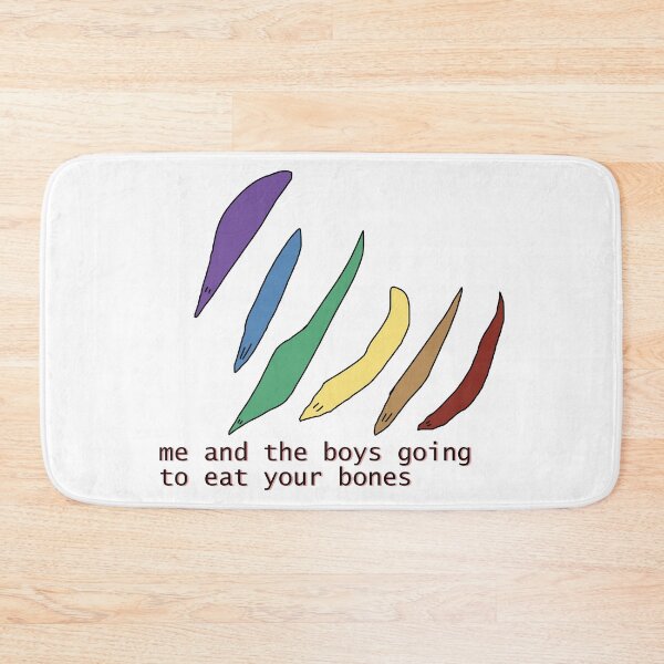 Item preview, me and the boys going to eat your bones designed and sold by CatsCritterDesigns .