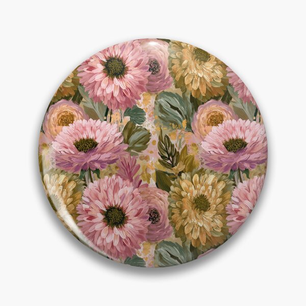 Item preview, Trendy Dahlias Flower - Tropical Flower Pattern  - Gifts For Wife designed and sold by RoyalStarsPatts.