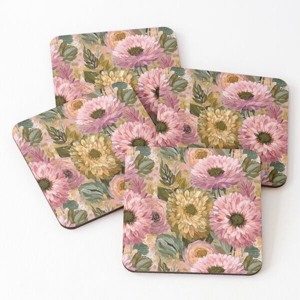 Item preview, Trendy Dahlias Flower - Tropical Flower Pattern  - Gifts For Wife designed and sold by RoyalStarsPatts.