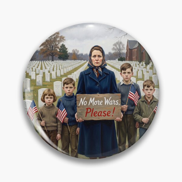 Item preview, No More Wars Please Protest designed and sold by Home Decor Art.