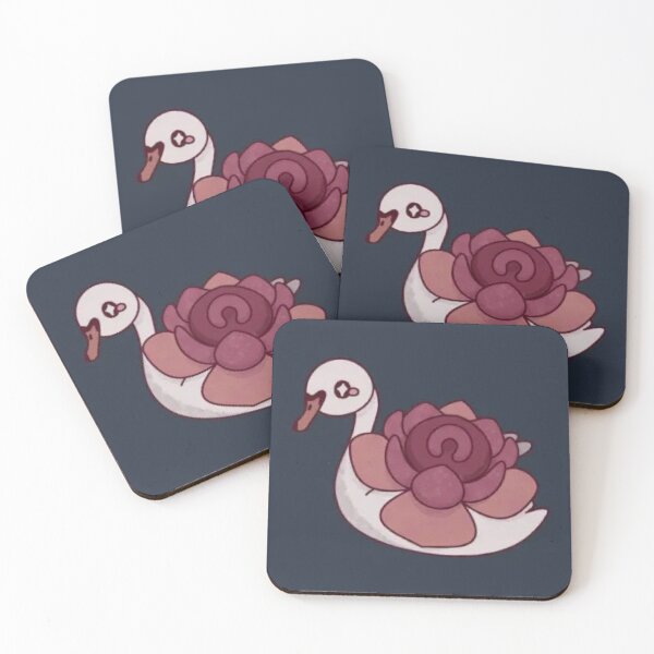 Item preview, Floral Swan Art designed and sold by UrbankateLife.