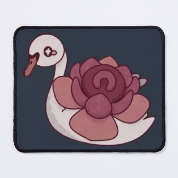 Item preview, Floral Swan Art designed and sold by UrbankateLife.