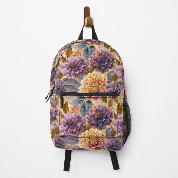 Item preview, Minimalistic Dahlias Floral - Birthday Flower Pattern - Gifts For Women designed and sold by RoyalStarsPatts.