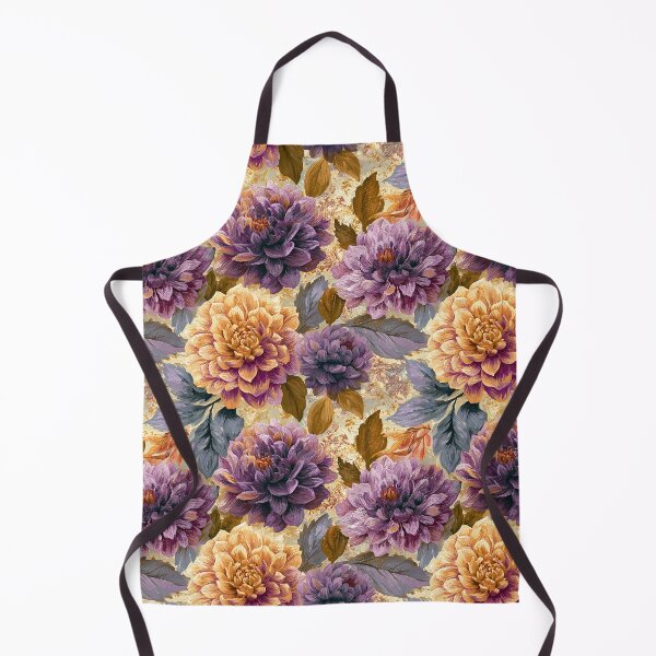 Item preview, Minimalistic Dahlias Floral  - Birthday Flower Pattern  - Gifts For Women designed and sold by RoyalStarsPatts.