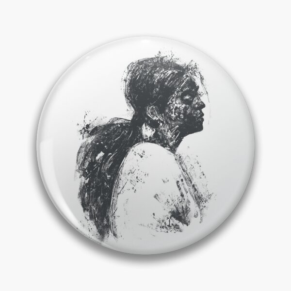 Item preview, Abstract Ink Grunge Female Portrait Art designed and sold by drTerrens.