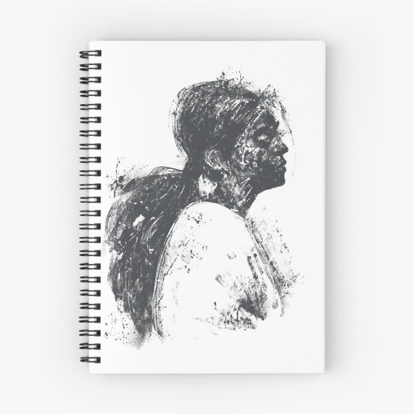 Item preview, Abstract Ink Grunge Female Portrait Art designed and sold by drTerrens.