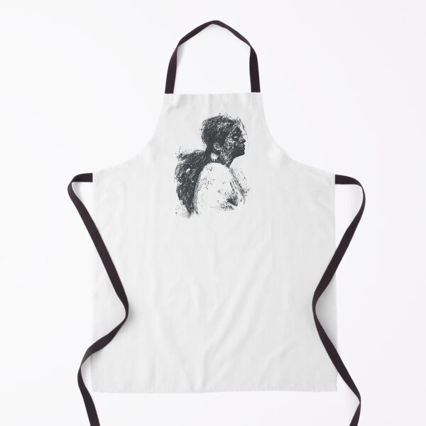 Item preview, Abstract Ink Grunge Female Portrait Art designed and sold by drTerrens.