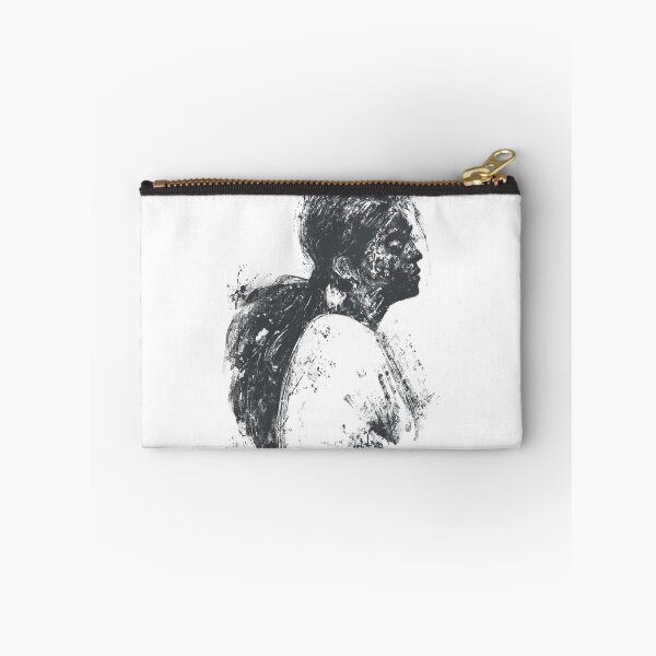 Item preview, Abstract Ink Grunge Female Portrait Art designed and sold by drTerrens.