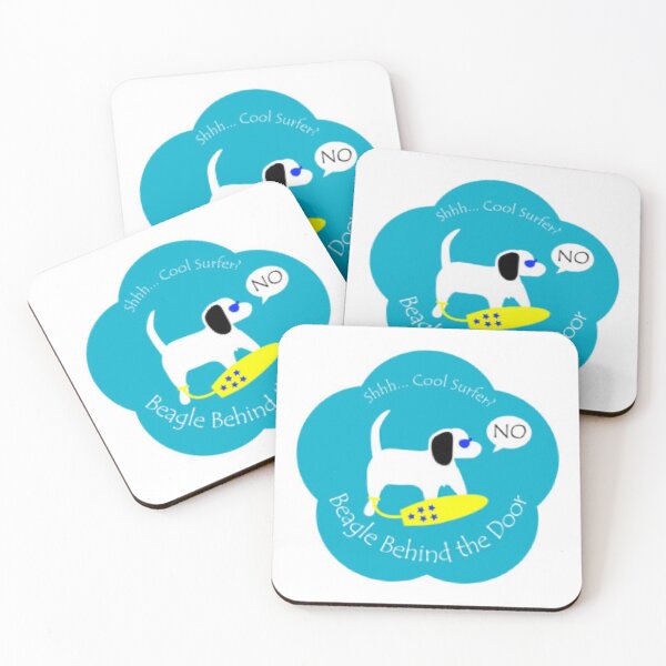 Item preview, Cool Surfer Beagle designed and sold by TheSecrtBeagle.