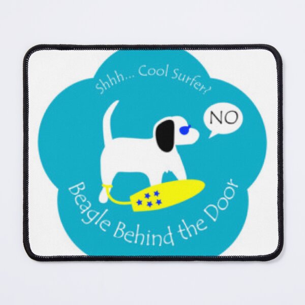 Item preview, Cool Surfer Beagle designed and sold by TheSecrtBeagle.