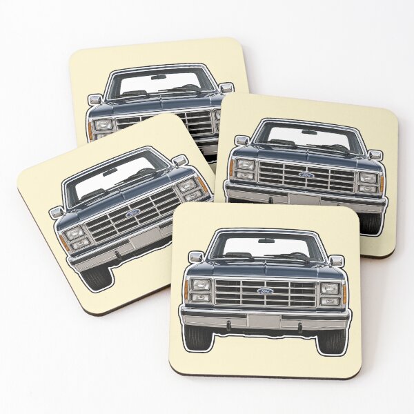 Item preview, Classic Dark Blue Ford Pickup Truck designed and sold by Late Theory.
