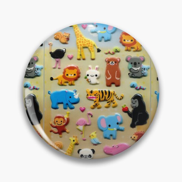 Item preview, animal bubble stickers designed and sold by CatsCritterDesigns .