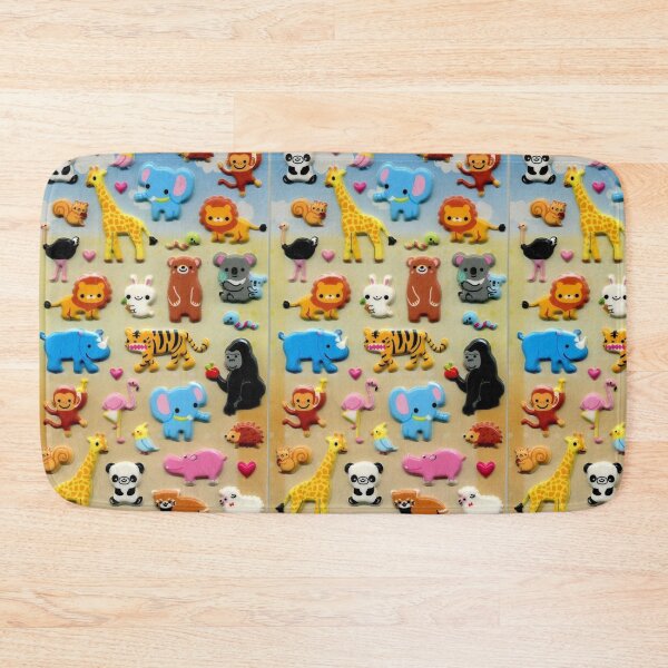 Item preview, animal bubble stickers designed and sold by CatsCritterDesigns .