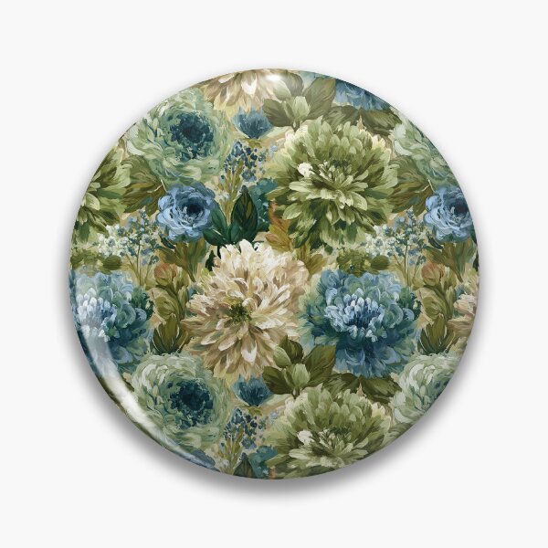 Item preview, Wild Dahlias Floral  - Flower Garden Pattern  - Graduation Gifts designed and sold by RoyalStarsPatts.