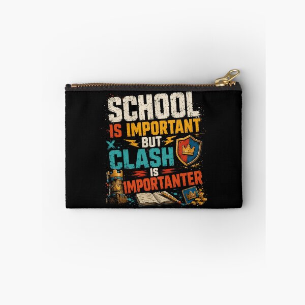 Item preview, School Is Important But Clash Is Importanter Mobile Game Fan designed and sold by RetroMini2026.