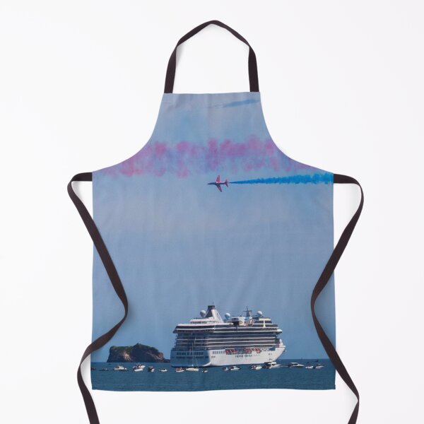 Item preview, Red Arrow flying over a cruise ship designed and sold by Aham Photos.