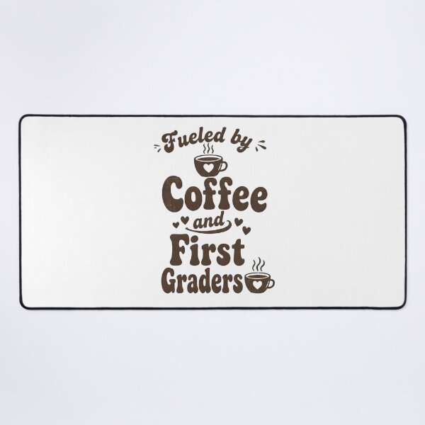 Item preview, Fueled By Coffee And First Graders Retro Distressed Teacher T-Shirt designed and sold by FestivityFinds.