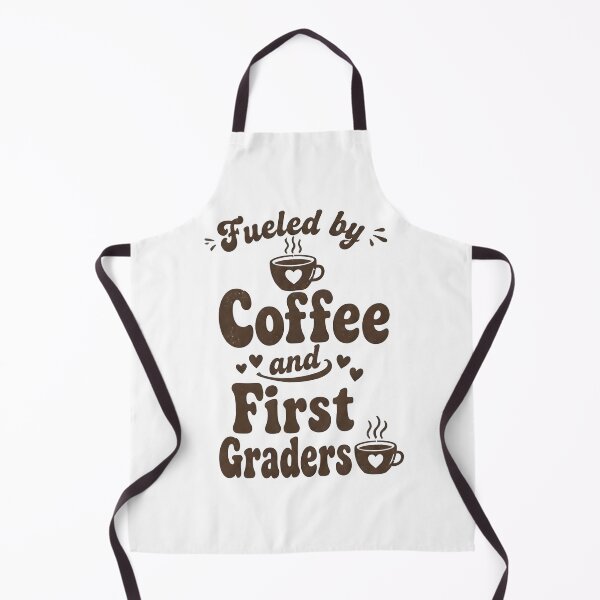 Item preview, Fueled By Coffee And First Graders Retro Distressed Teacher T-Shirt designed and sold by FestivityFinds.