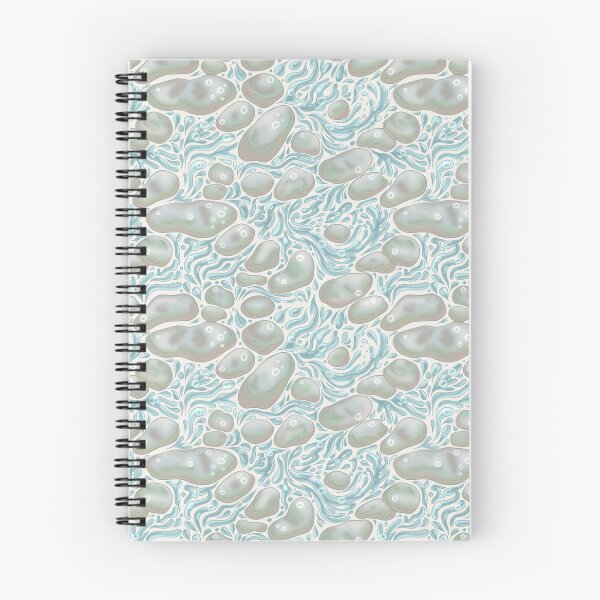 Item preview, Uchimizu: Japanese Stone and Fresh Water Pattern designed and sold by Nekogobido.
