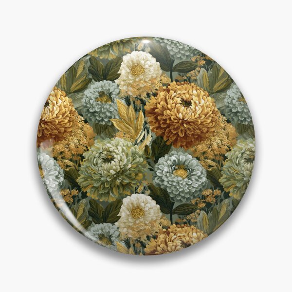 Item preview, Stunning Dahlias Print  - Flower Bouquet Pattern  - Graduation Gifts for girlfriend designed and sold by RoyalStarsPatts.