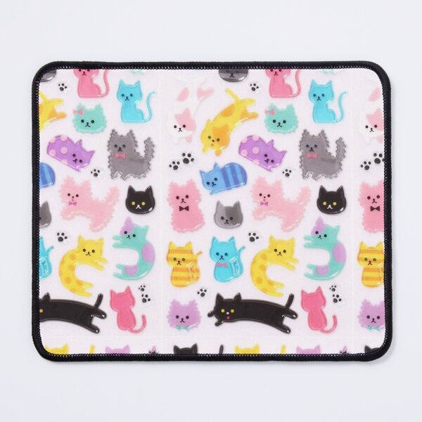 Item preview, cute cat sticker design designed and sold by CatsCritterDesigns .