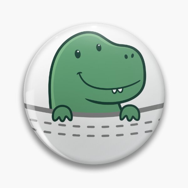 Item preview, Cute Pocket Dinosaur designed and sold by BobaTeeStore.