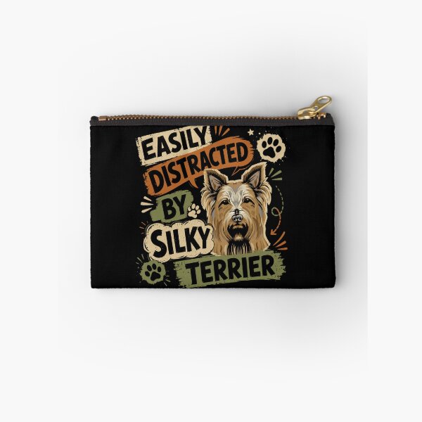 Item preview, Easily Distracted By Silky Terrier Dog Owner Pet Parent designed and sold by RetroMini2026.