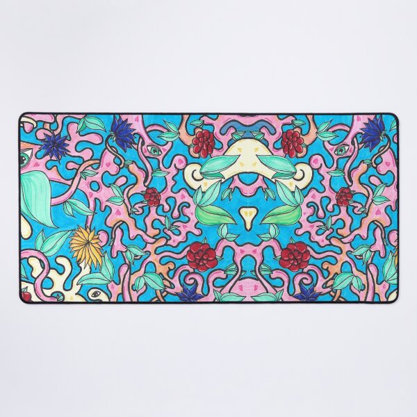 Item preview, Crazy Chaotic Colorful Nature Surreal Pattern Marker Hand Drawing  designed and sold by BOKEbyTC.