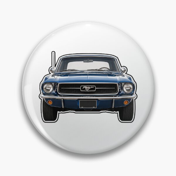 Item preview, Classic Dark Blue Ford Mustang designed and sold by Late Theory.