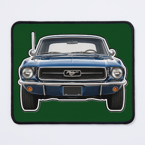 Item preview, Classic Dark Blue Ford Mustang designed and sold by Late Theory.