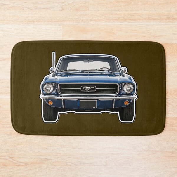 Item preview, Classic Dark Blue Ford Mustang designed and sold by Late Theory.