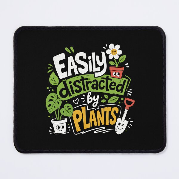 Item preview, Easily Distracted By Plants Gardening Hobby Plant Lover Gardener designed and sold by RetroMini2026.