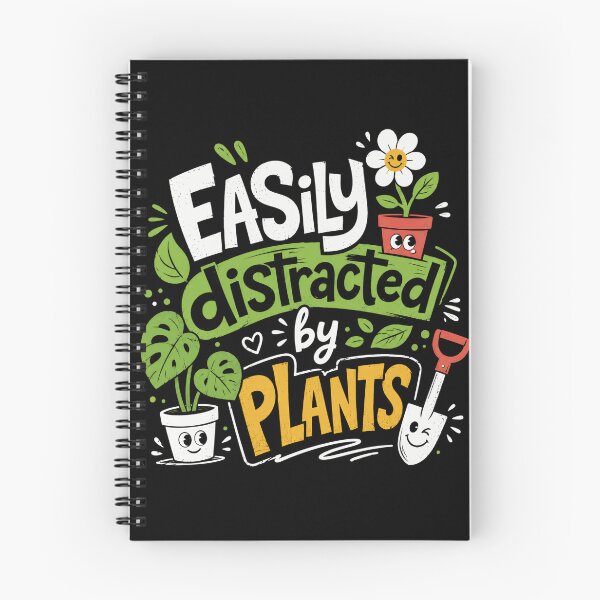 Item preview, Easily Distracted By Plants Gardening Hobby Plant Lover Gardener designed and sold by RetroMini2026.