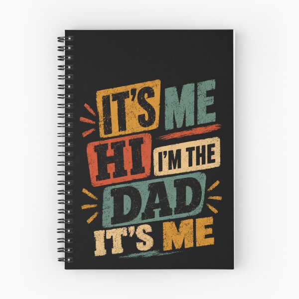 Item preview, It's Me Hi I'm The Dad It's Me Funny Dad Life Fatherhood Quote designed and sold by JonesFlora2025.